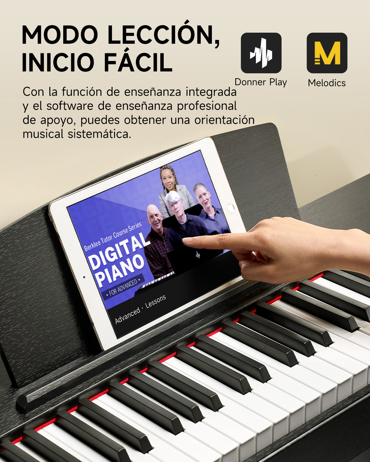 Donner DDP-50 Piano digital de 88 teclas contrapesadas