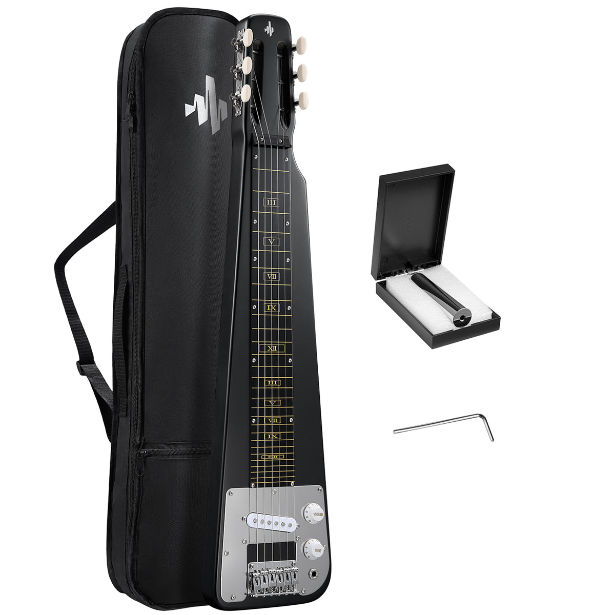 Donner LSG-1 Guitarra de Acero Hawaiana