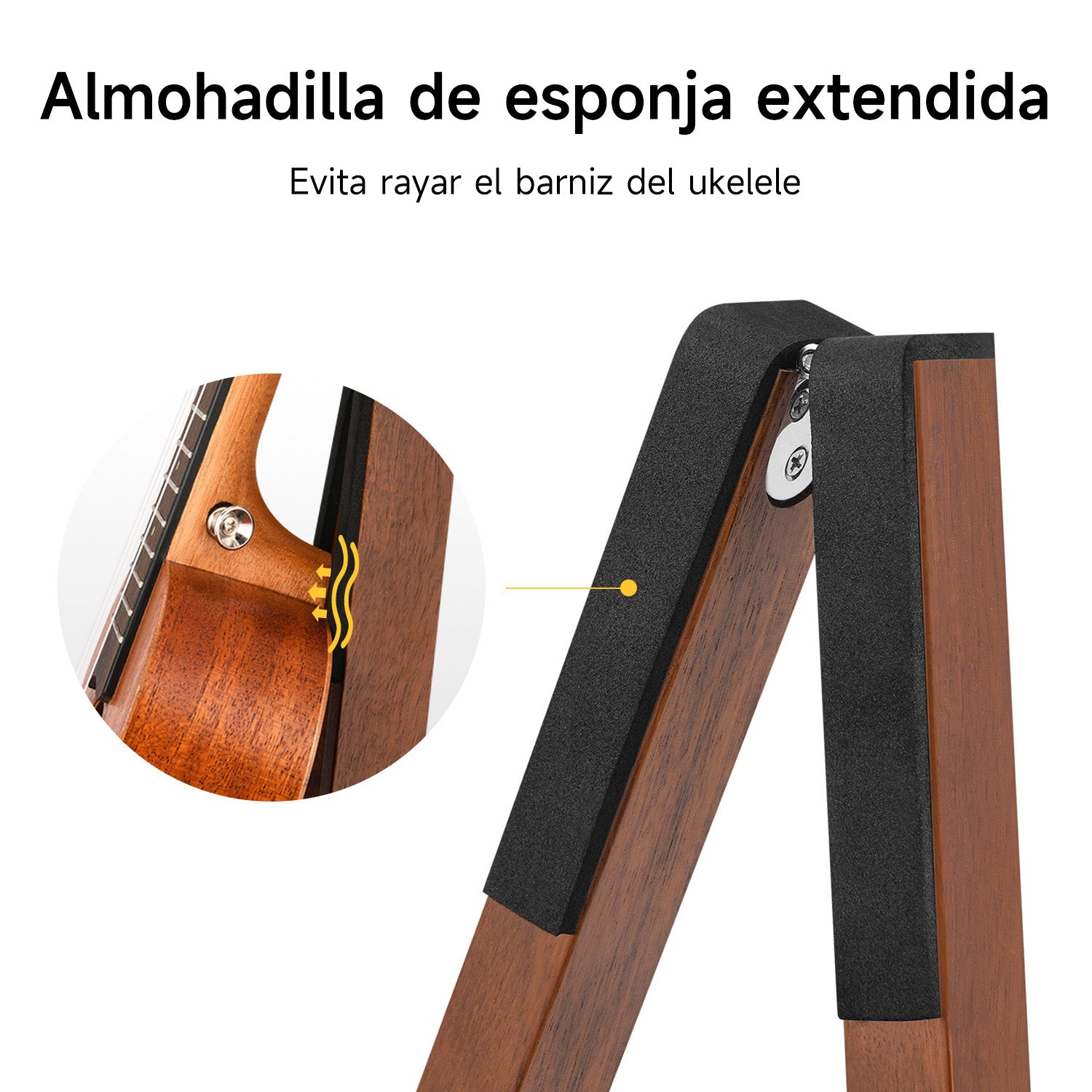 Donner DS-3U Soporte de guitarra de madera
