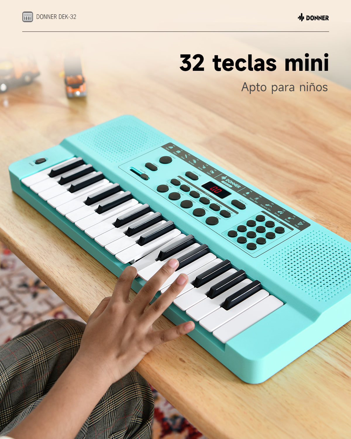 Donner DEK-32 Teclado electrónico de 32 teclas