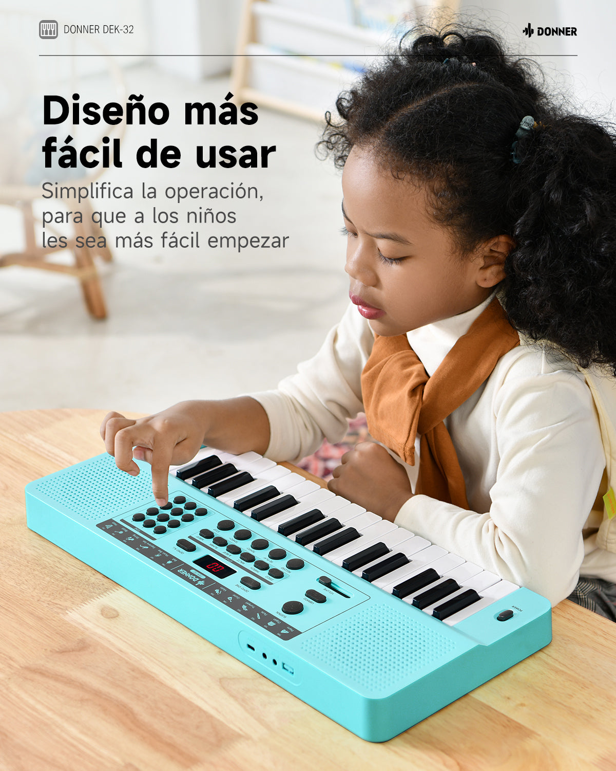 Donner DEK-32 Teclado electrónico de 32 teclas