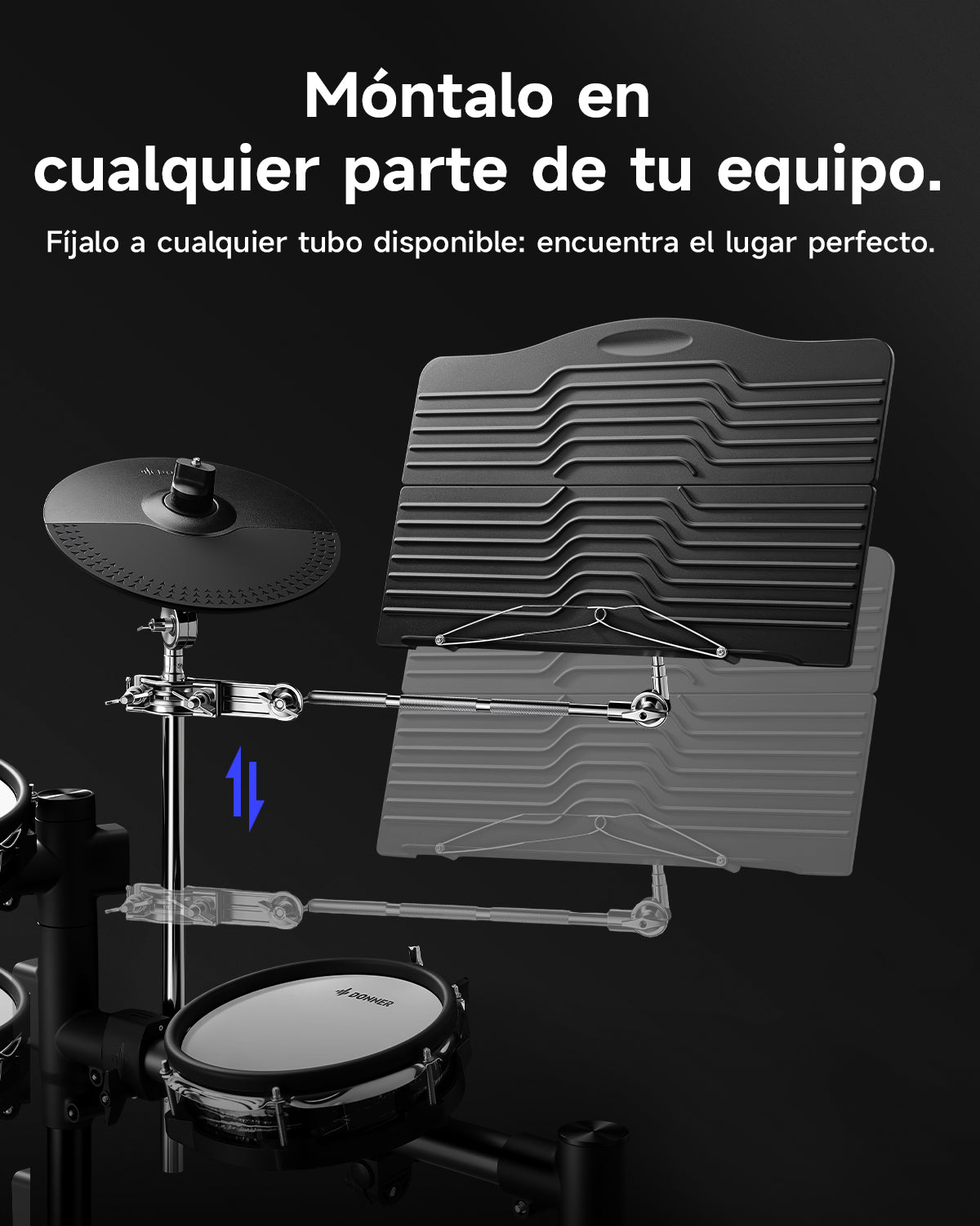 Donner Atril Para Batería