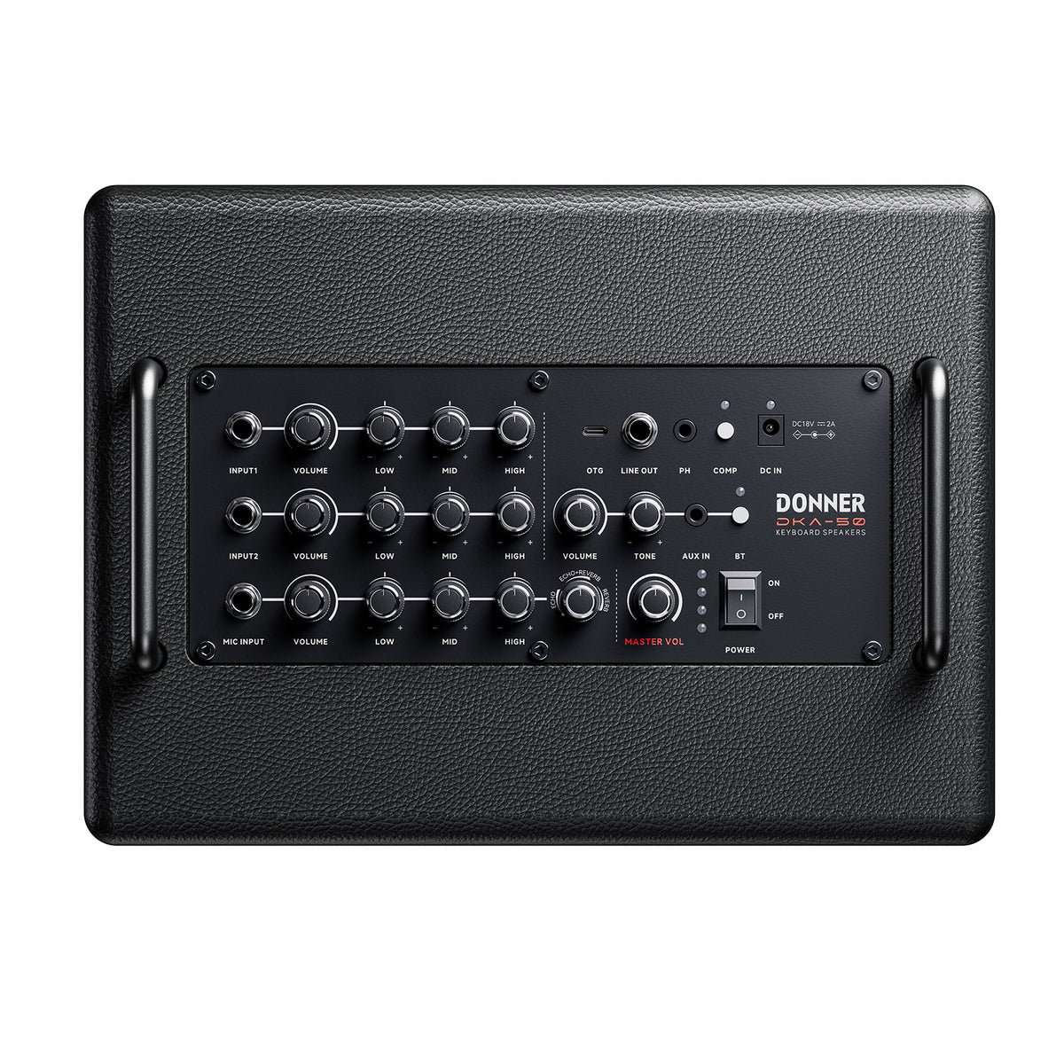 DONNER DKA-50 Amplificador de teclado de 50W