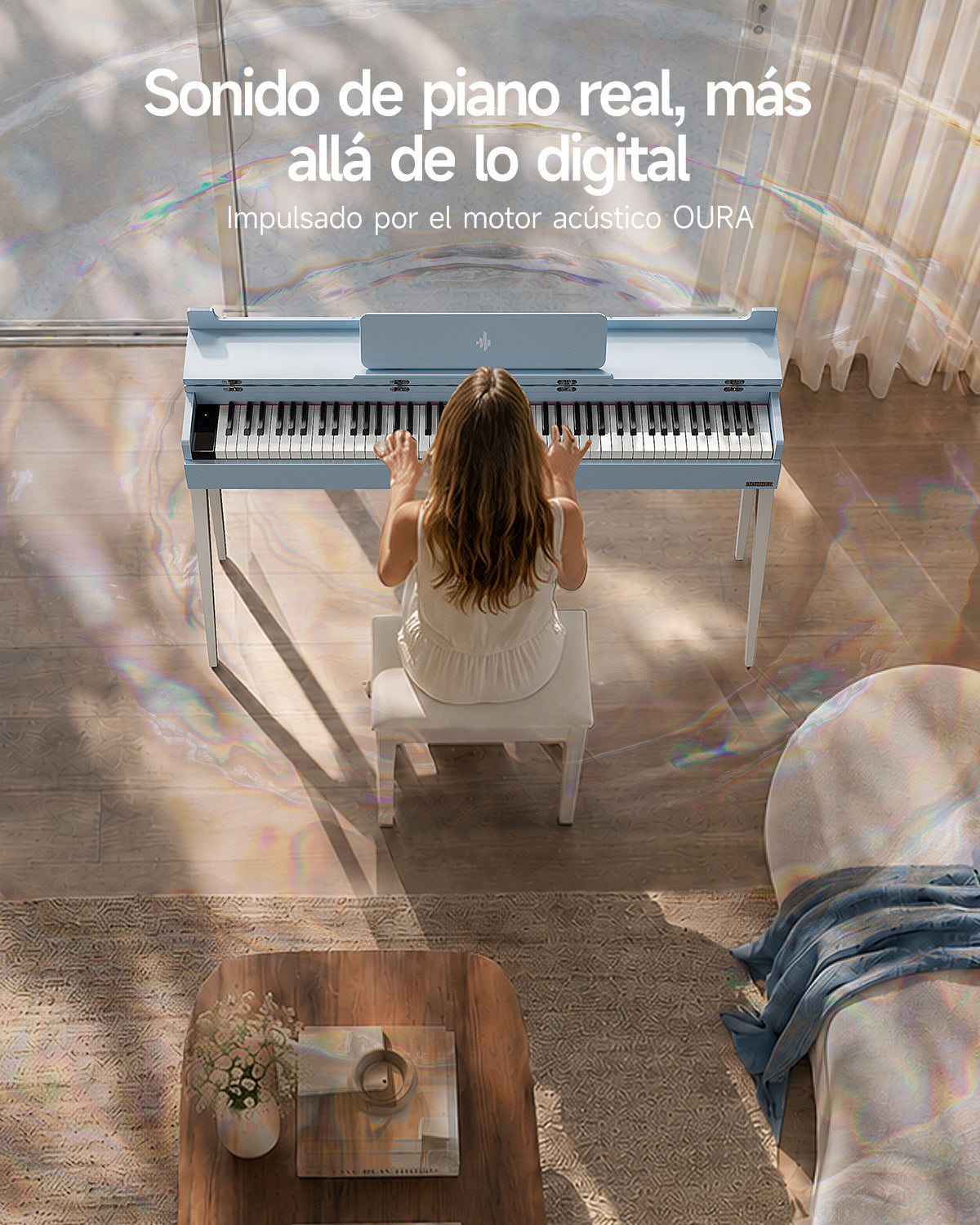 Donner OURA™  S200 Piano digital doméstico de 88 teclas