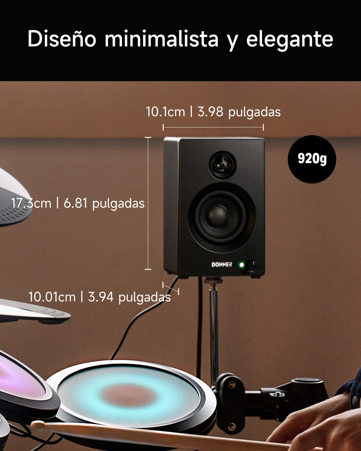 Donner DDA-20SE Altavoz Monitor de Batería