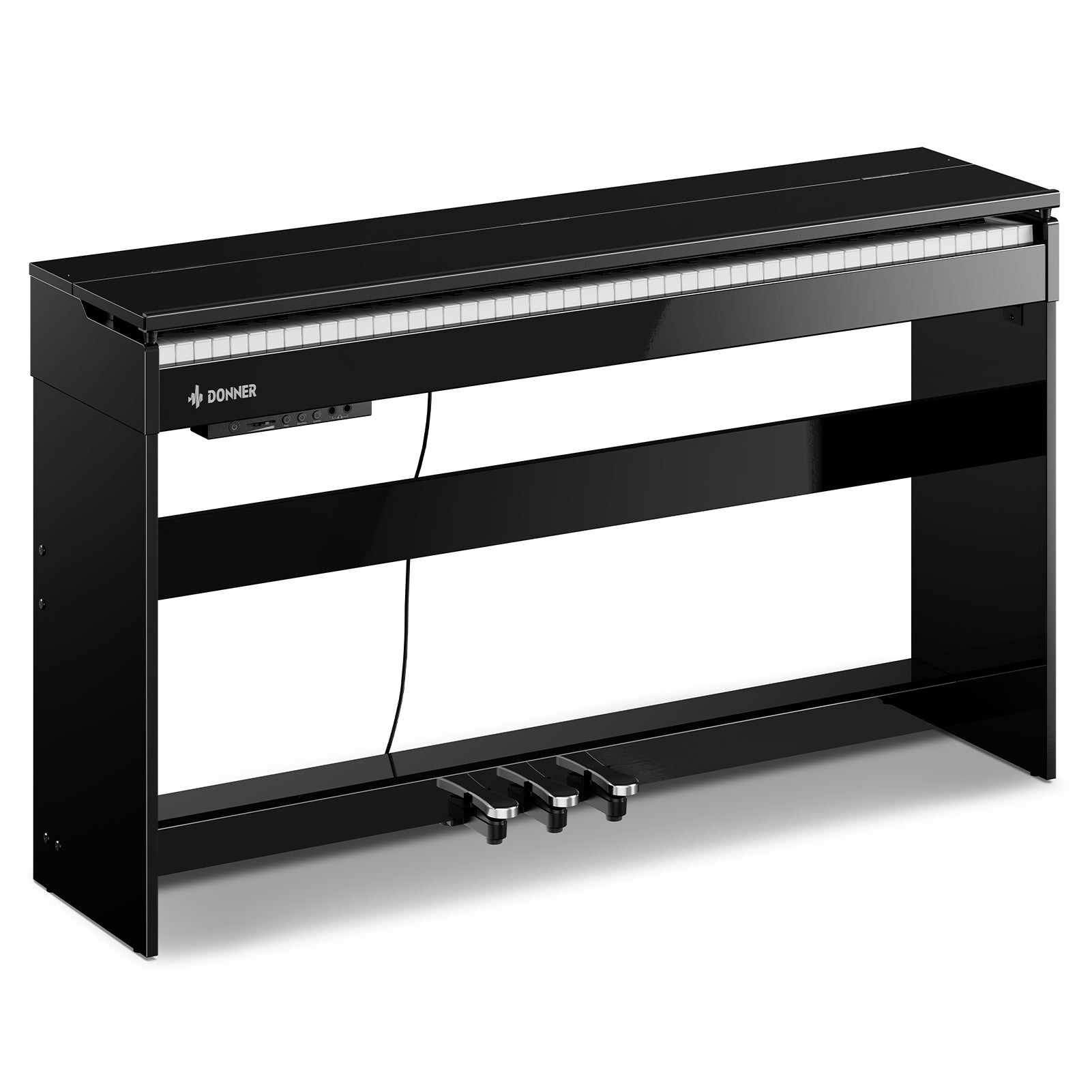 Donner DDP-75 Piano Digital Vertical Con Tapa Abatible