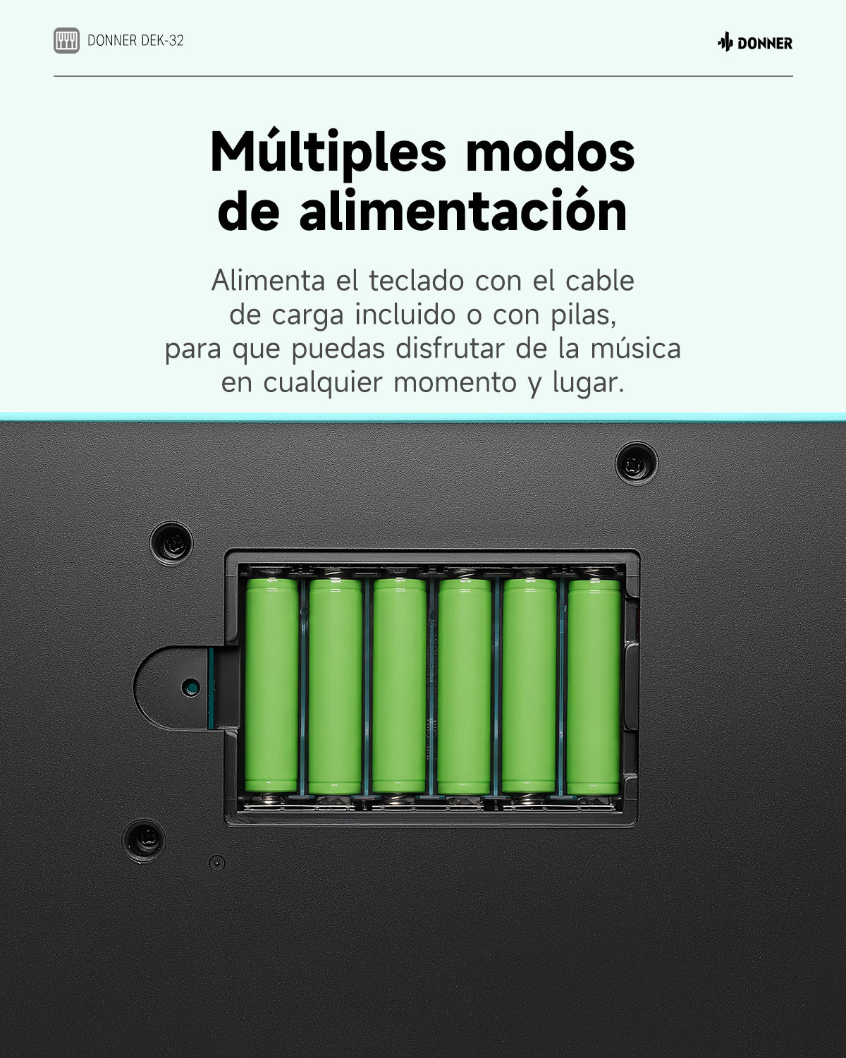 Donner DEK-32 Teclado electrónico de 32 teclas