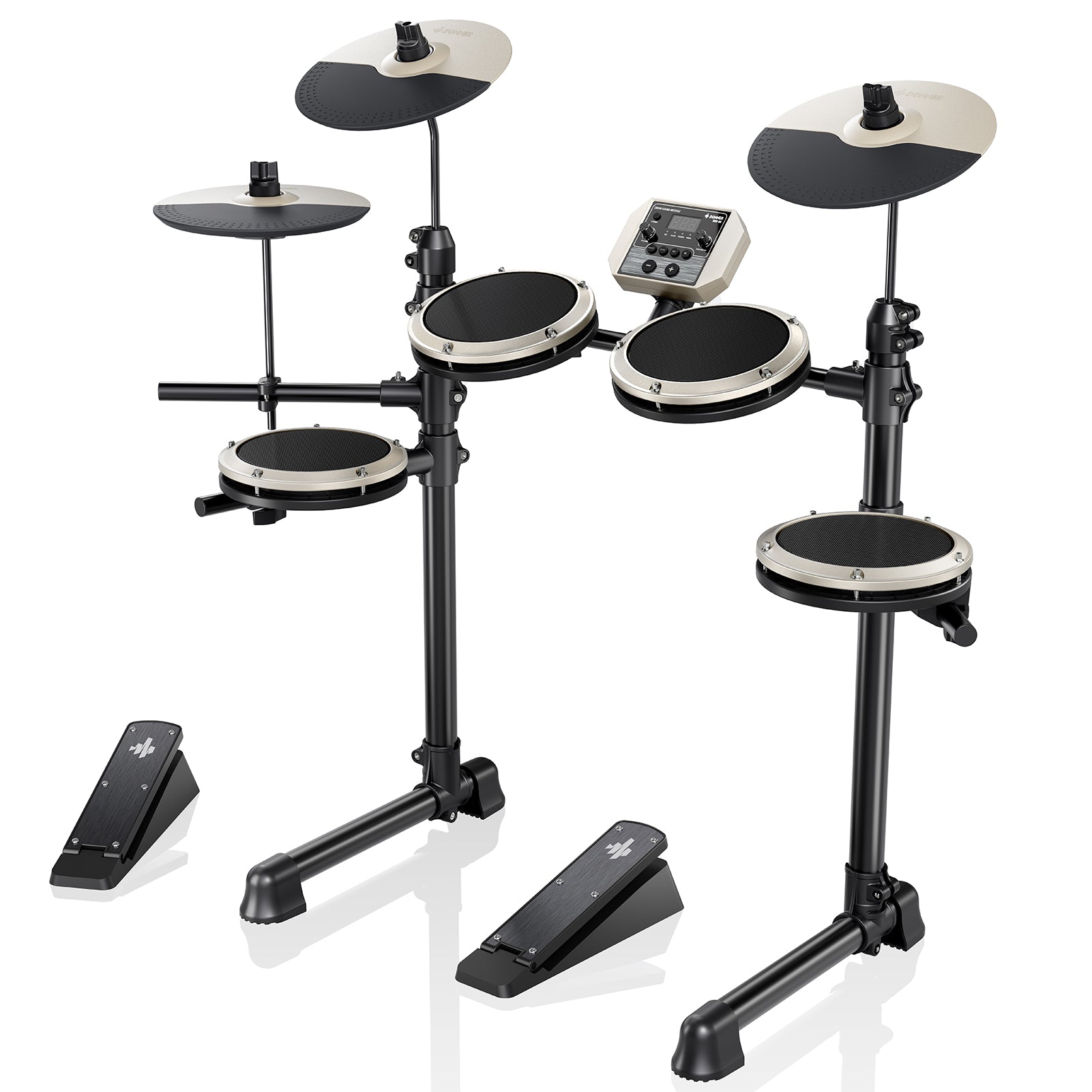 Donner DED-80 Baterias Electronicas Para Principiantes-Blanco##