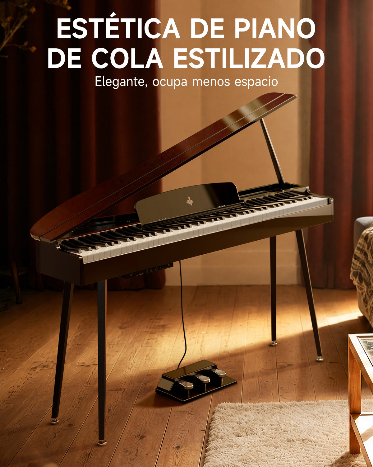 Donner DGP-100 Piano digital de cola ligero