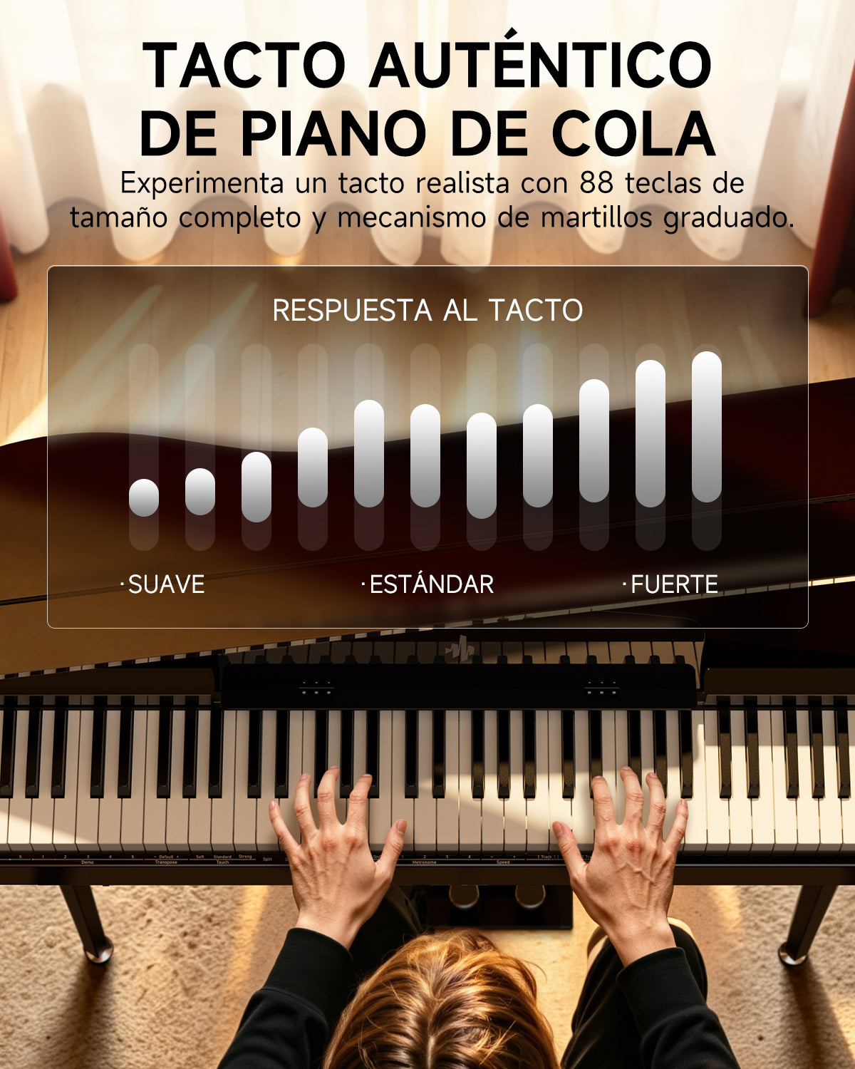 Donner DGP-100 Piano digital de cola ligero