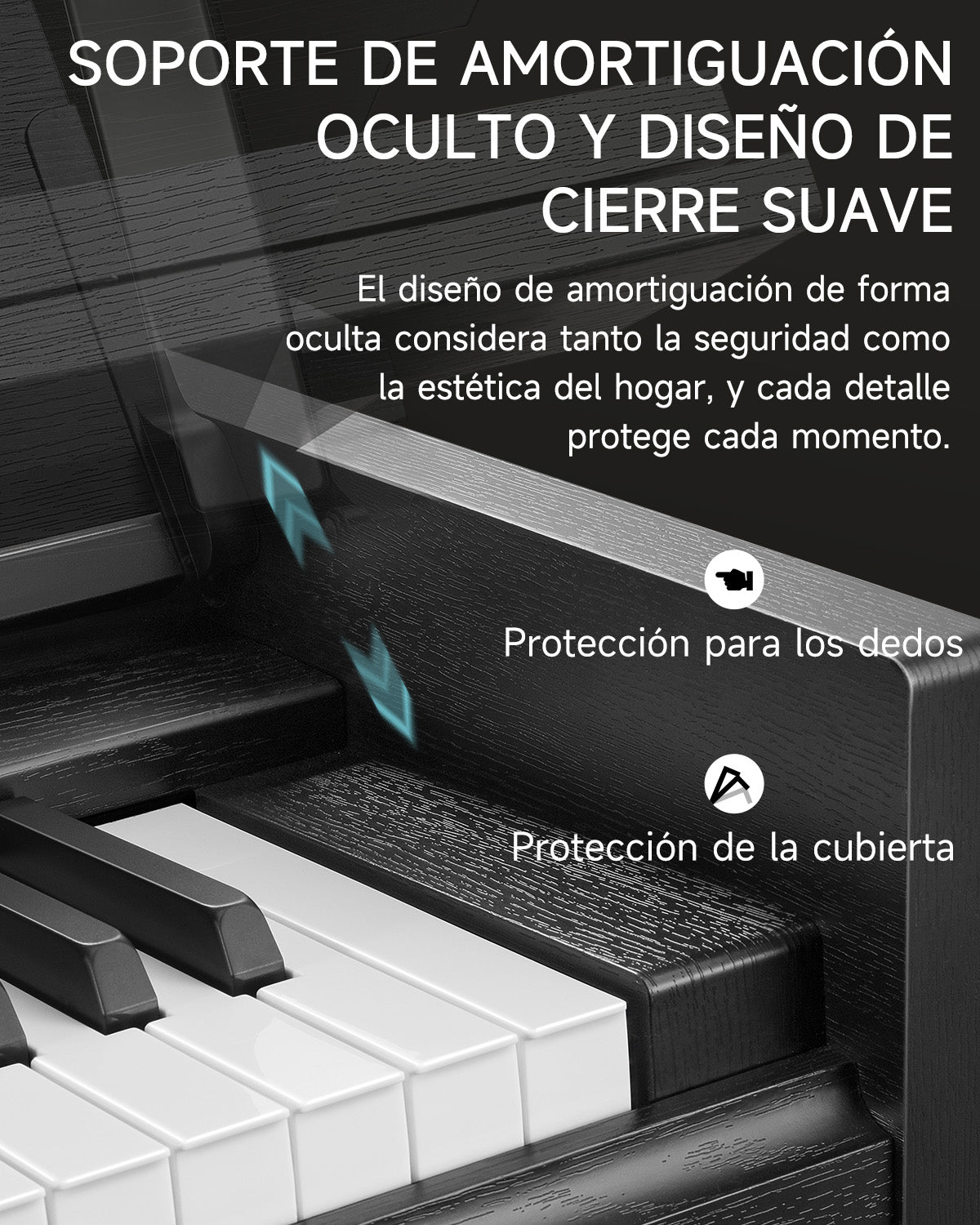 Donner DDP-90 PRO Piano digital doméstico con peso completo
