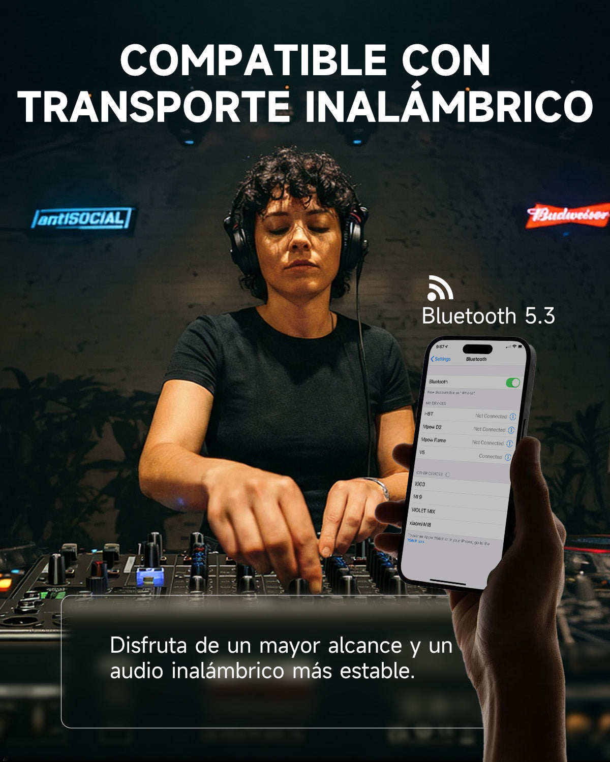 DONNER DAM1000 Mezclador de audio