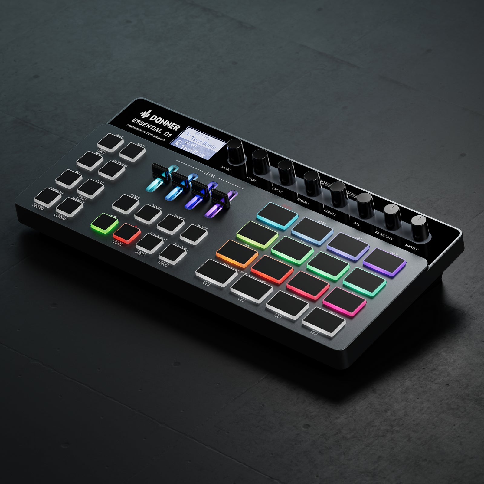 Donner Essential D1 Máquina de Batería Digital