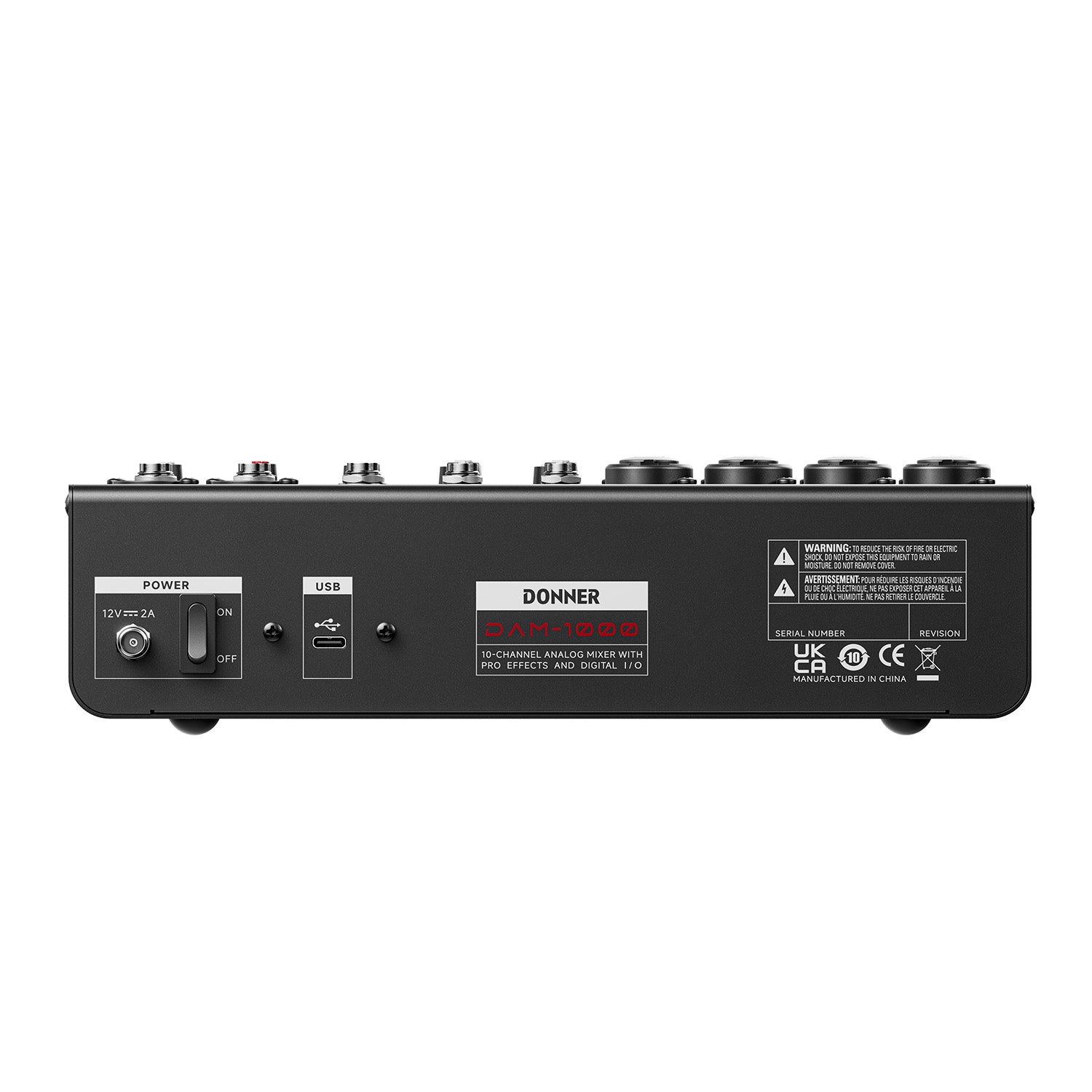 DONNER DAM1000 Mezclador de audio