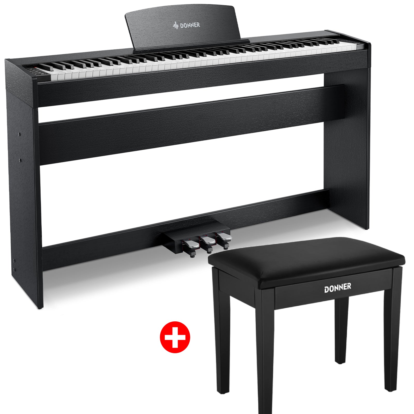 Donner DDP-50 Piano digital de 88 teclas contrapesadas