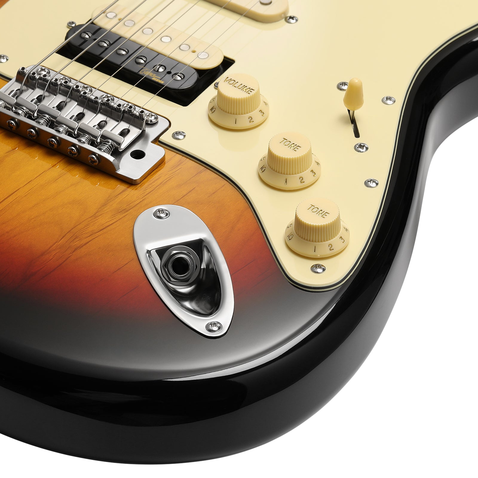 Donner DST-600 Guitarra Eléctrica Configuración SSS estilo vintage