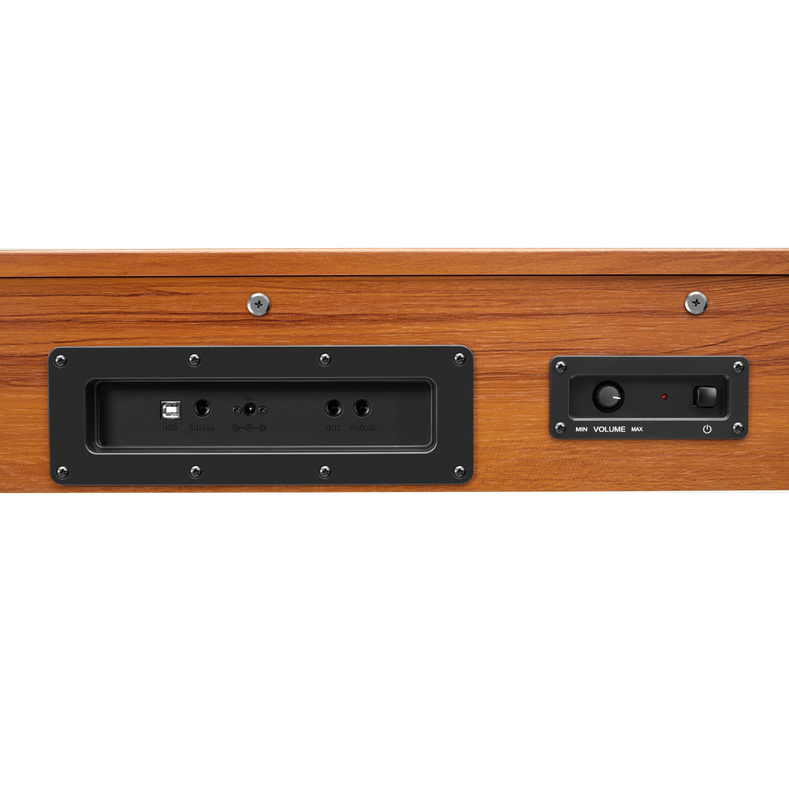 Donner DDP-80 PLUS Piano vertical digital de madera contrapesado de 88 teclas con tapa de 3 pedales