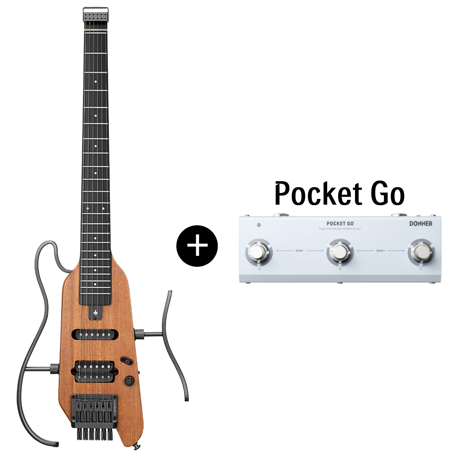Donner HUSH™ X Guitarra Eléctrica