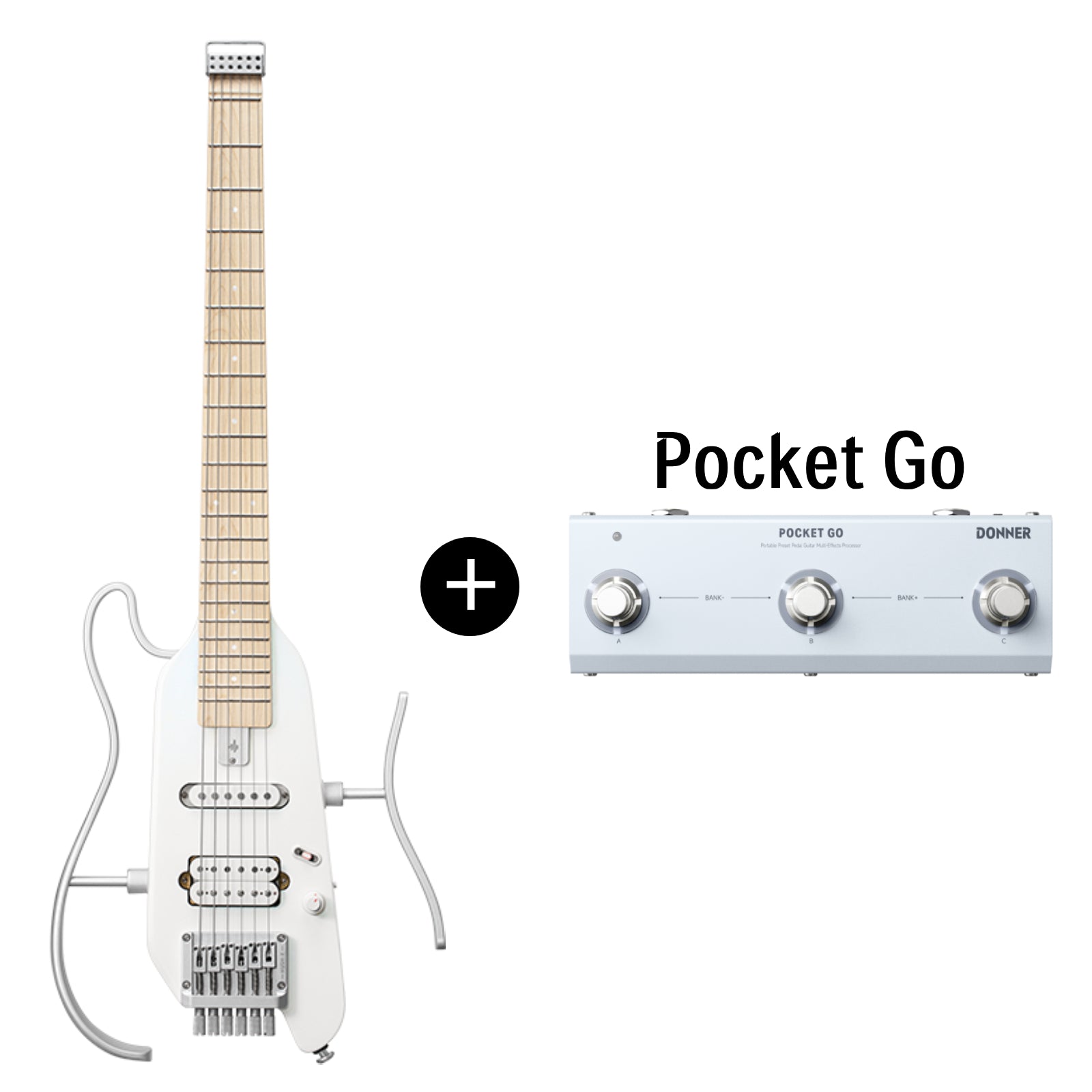 Donner HUSH™ X Guitarra Eléctrica