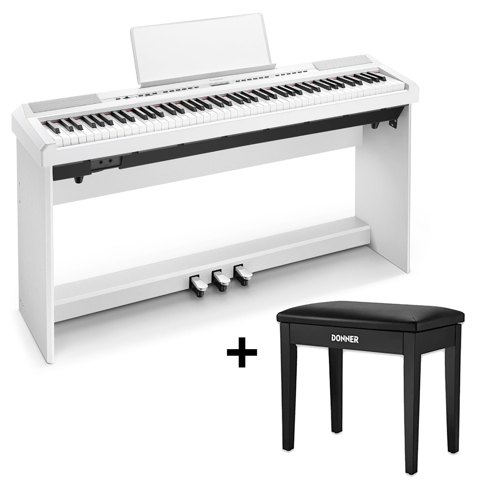 Donner DEP-20 Teclado Electrónico con Soporte