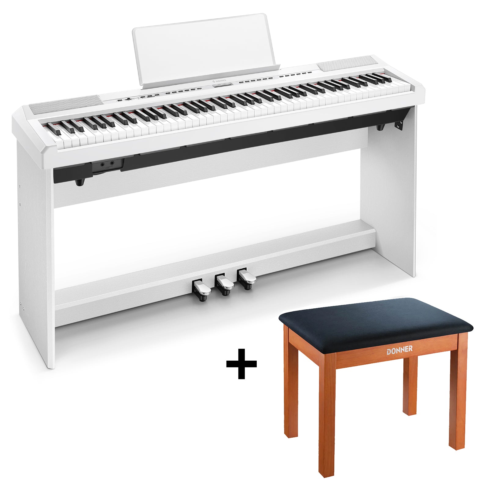 Donner DEP-20 Teclado Electrónico con Soporte
