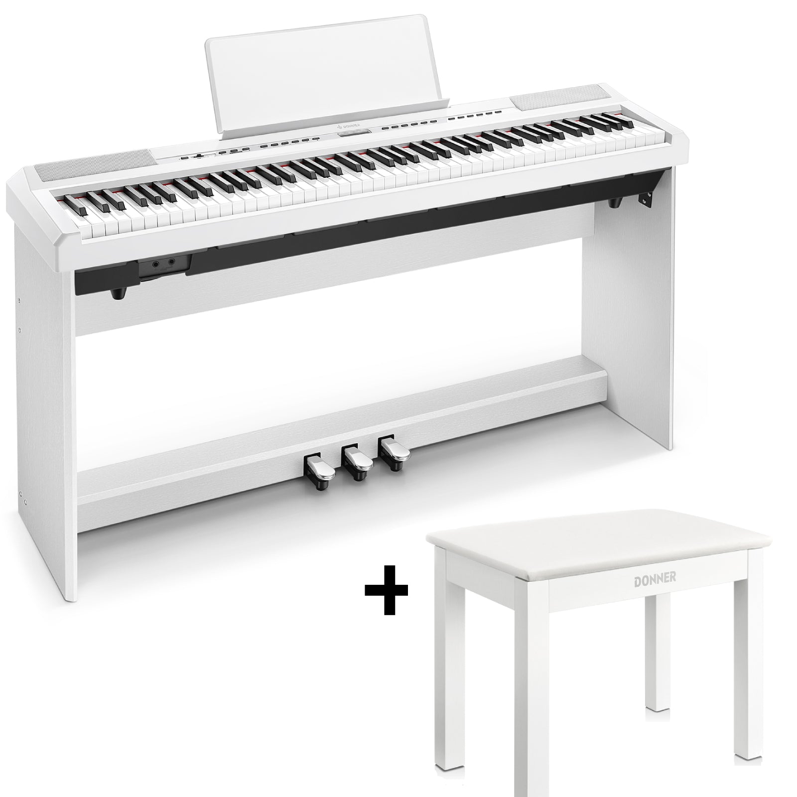 Donner DEP-20 Teclado Electrónico con Soporte