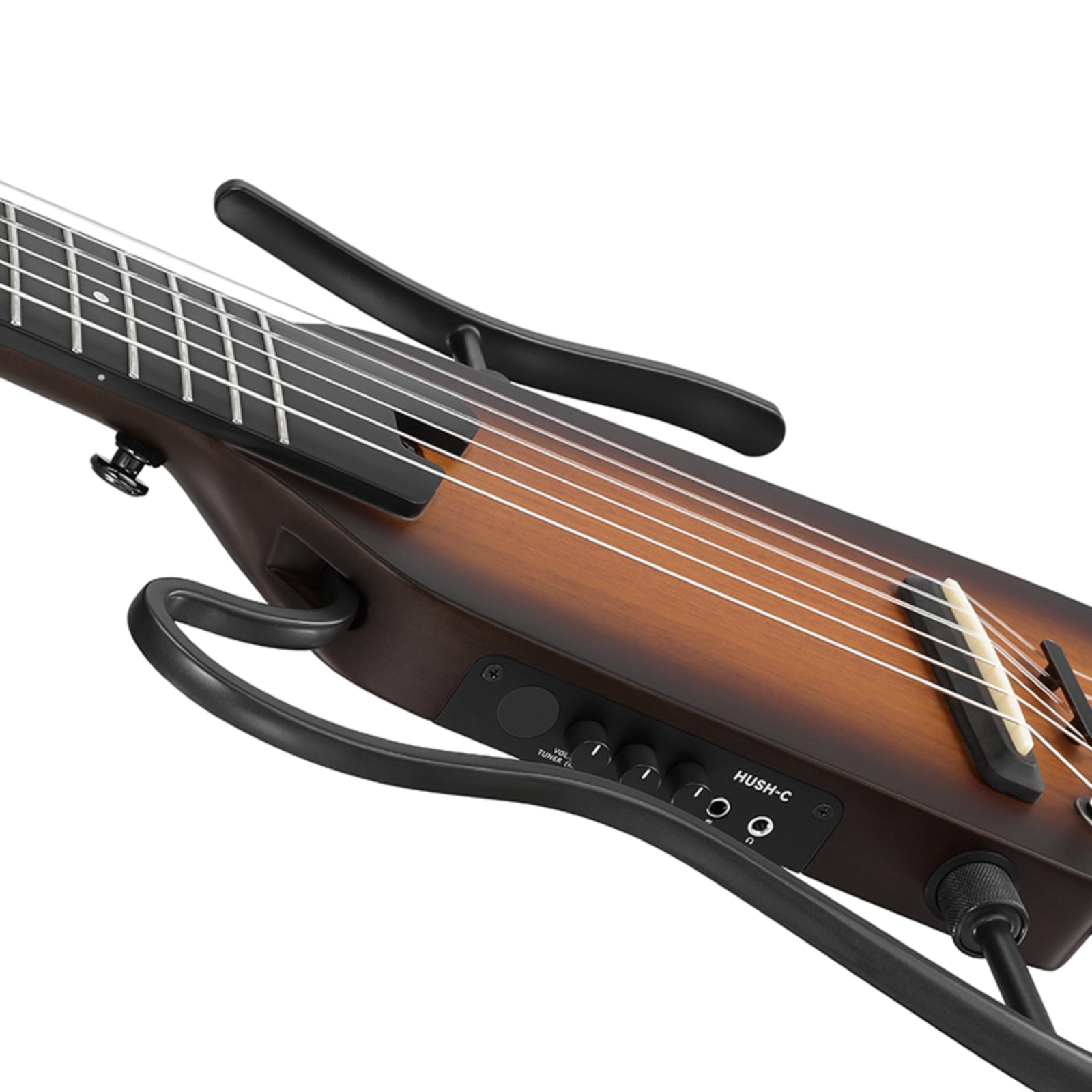 Donner HUSH C Guitarras Clásicas de Cuerdas de Nylon-Color del atardecer##