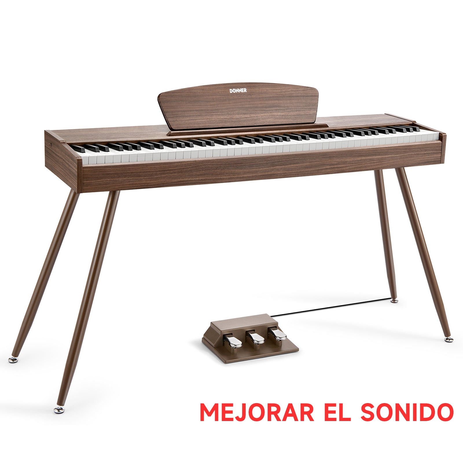 Donner DDP-80 Sonido Mejorado Teclado Electrónico Piano