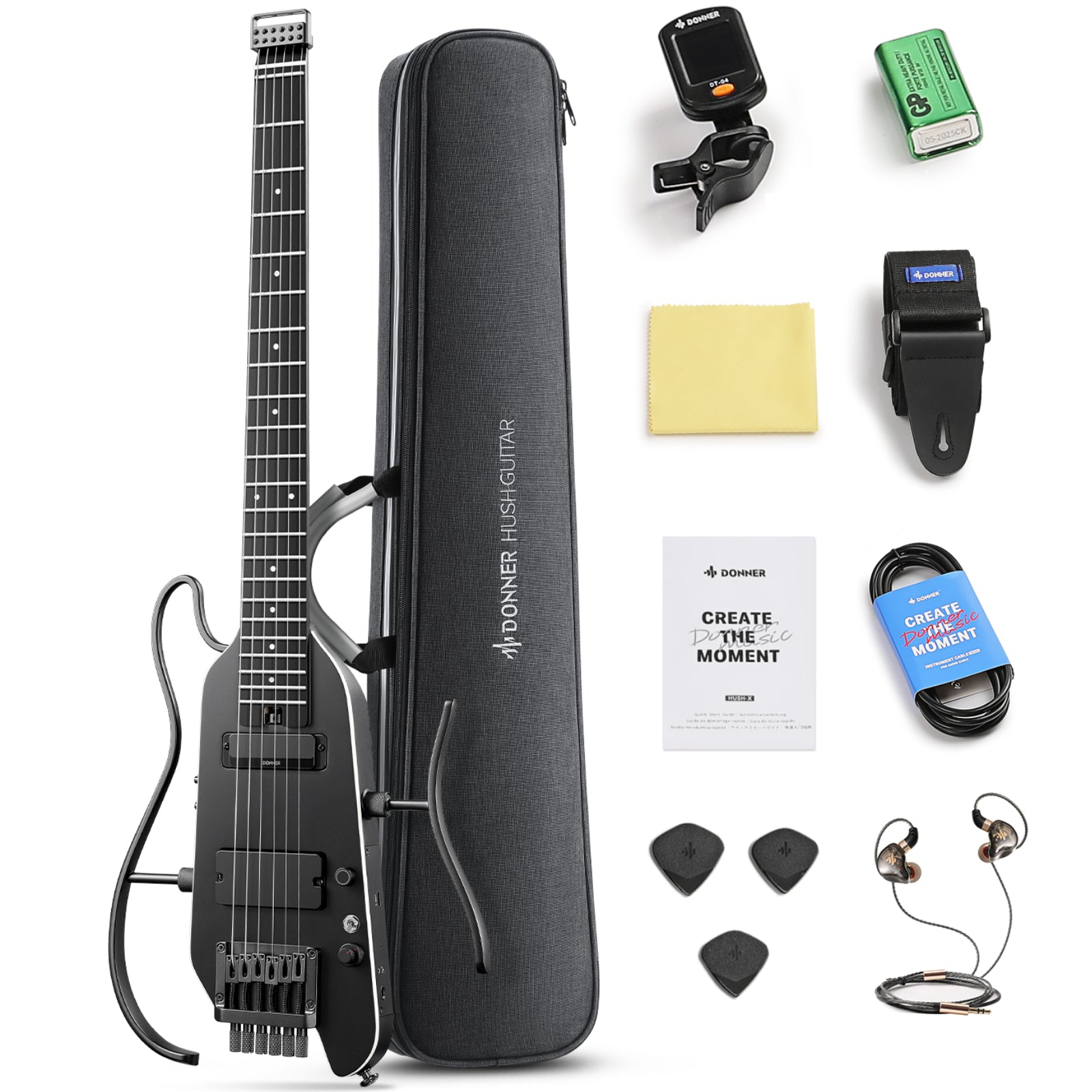 Donner HUSH-X PRO Guitarra Eléctrica