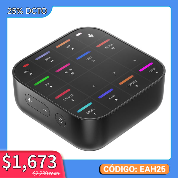DONNER MEDO Sintetizador musical portátil multifunción