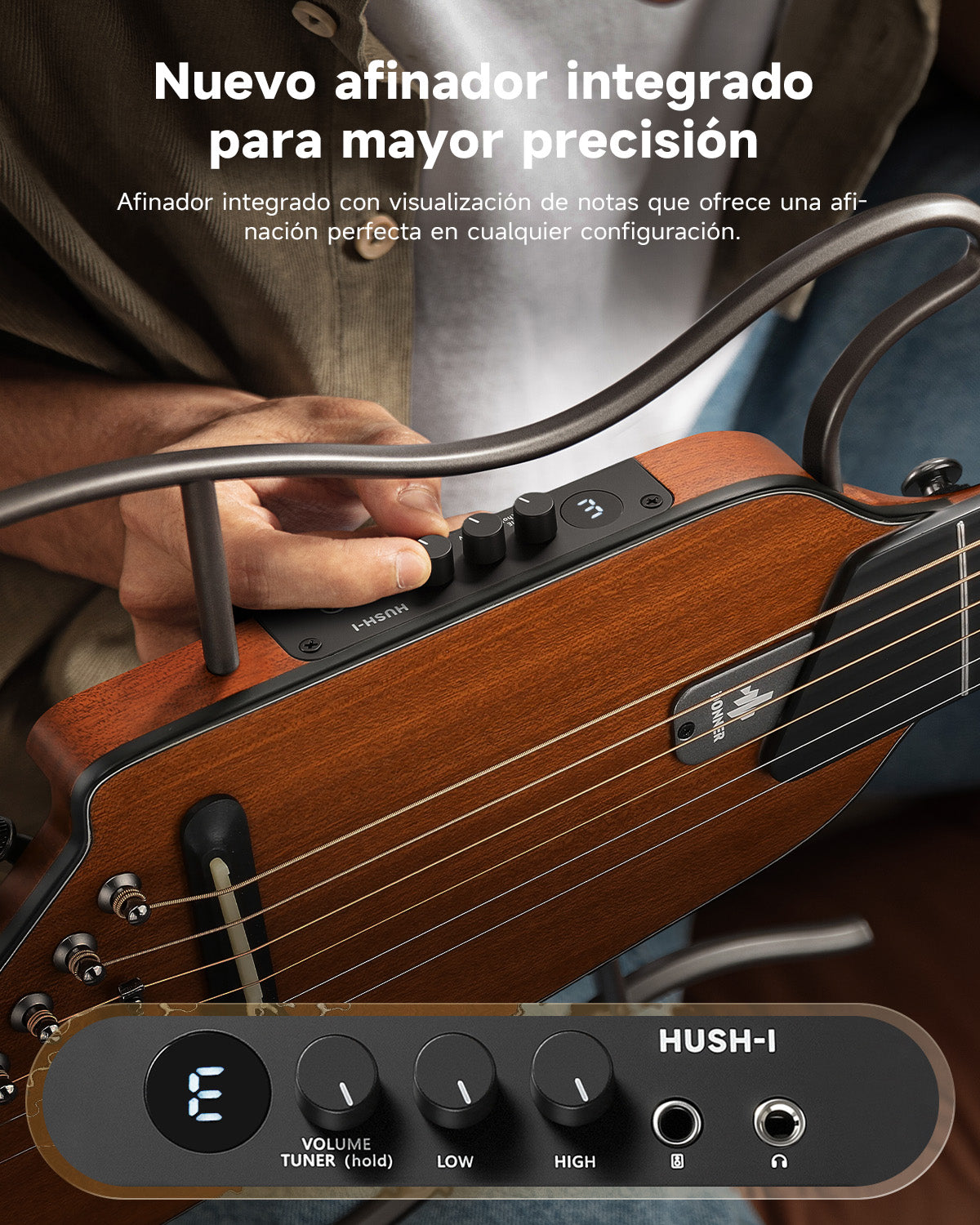 HUSH I Evo2 Guitarra-Natural##