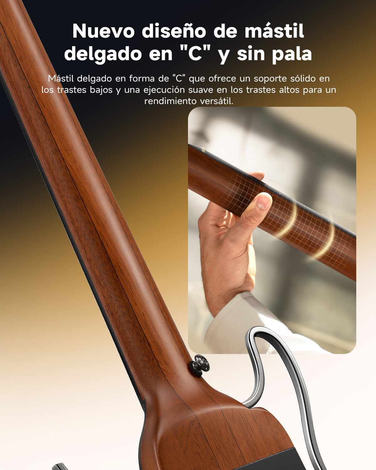 HUSH I Evo2 Guitarra-Natural##