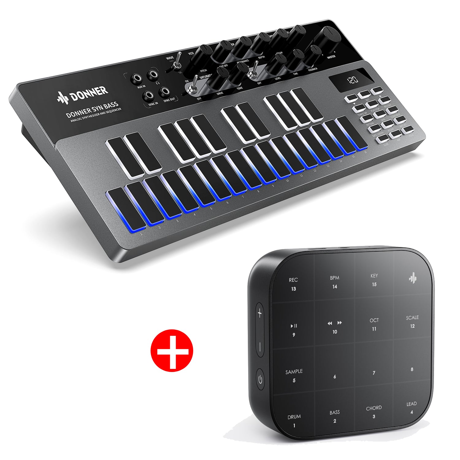 Essential B1 con USB / Sintetizador de Bajo Analógico y