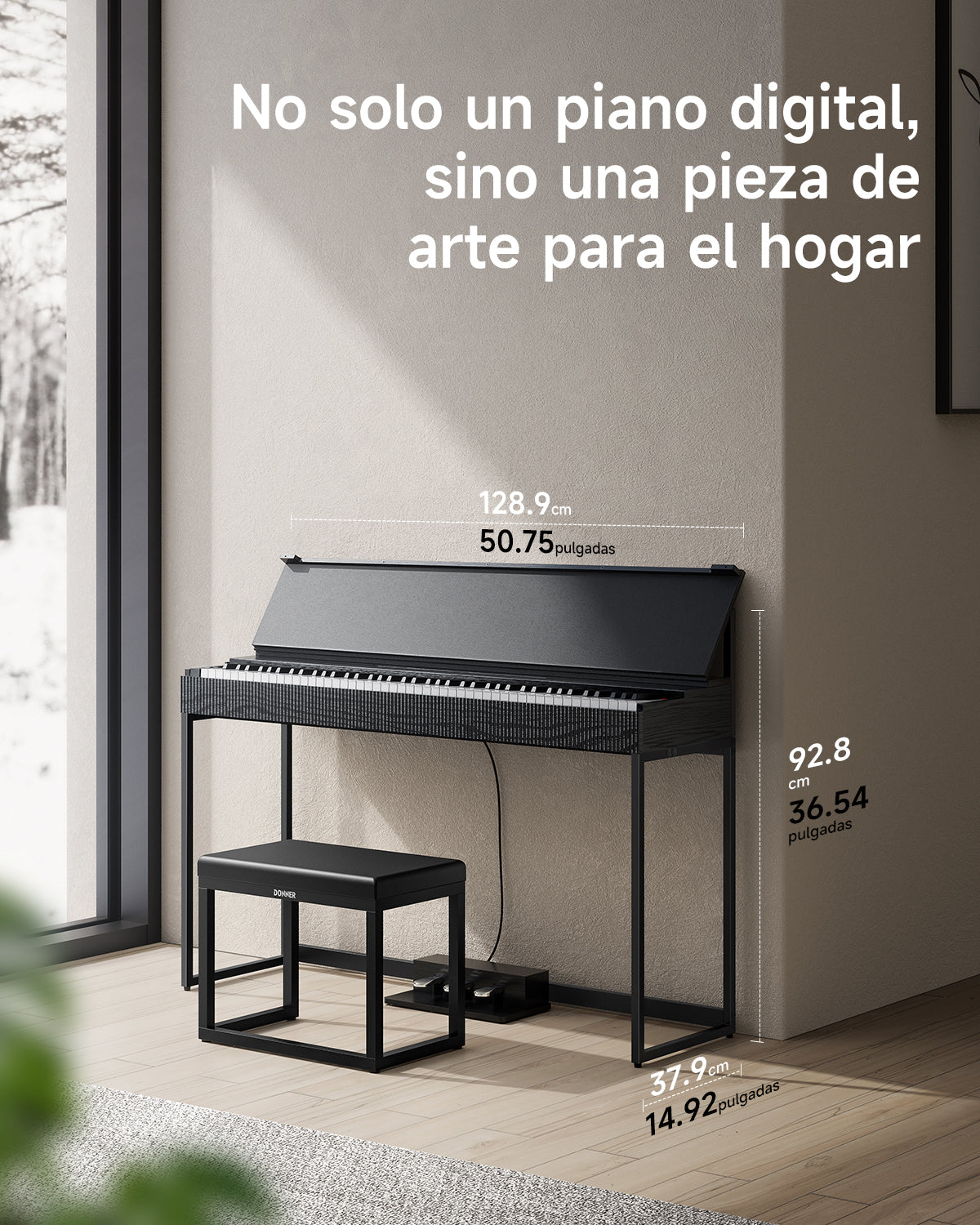 Donner OURA™ S300 Piano Digital Elegante