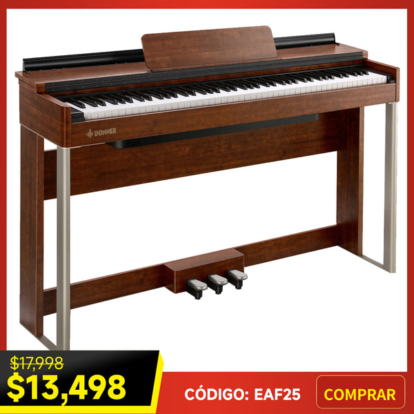 Donner DDP-200 Piano Vertical Digital de 88 Teclas Pesadas