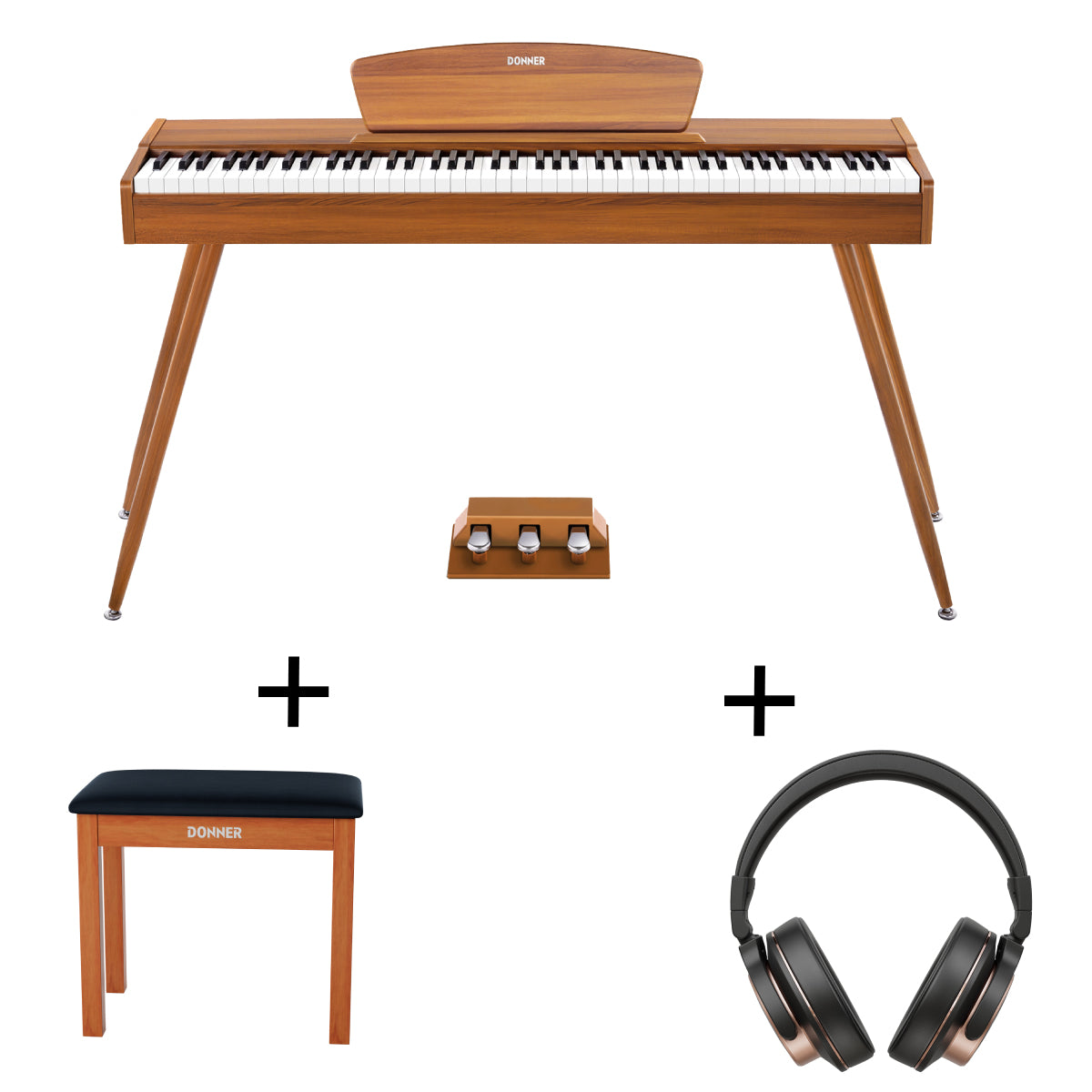Donner DDP-80 Sonido Mejorado Teclado Electrónico Piano
