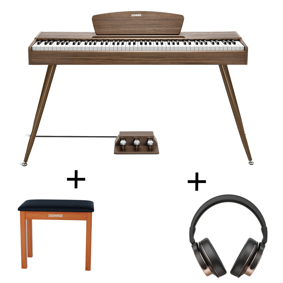 Donner DDP-80 Sonido Mejorado Teclado Electrónico Piano