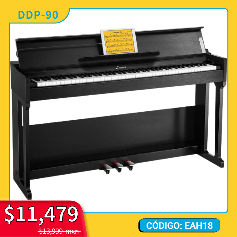 Donner DDP-90 de 88 Teclas Piano Digital de Peso Completo
