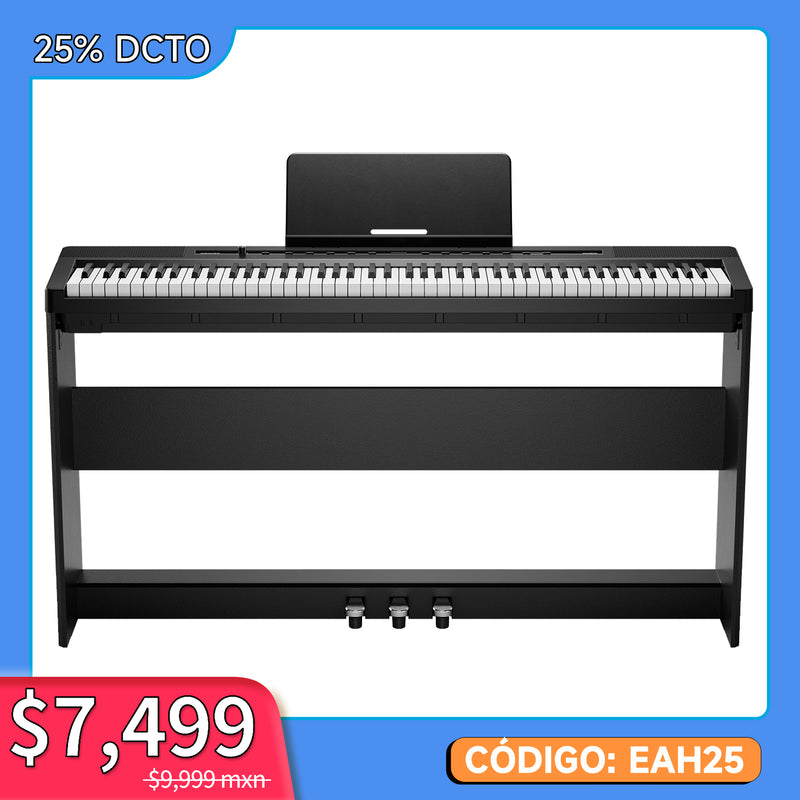 DONNER DEP-16S Piano digital portátil con soporte