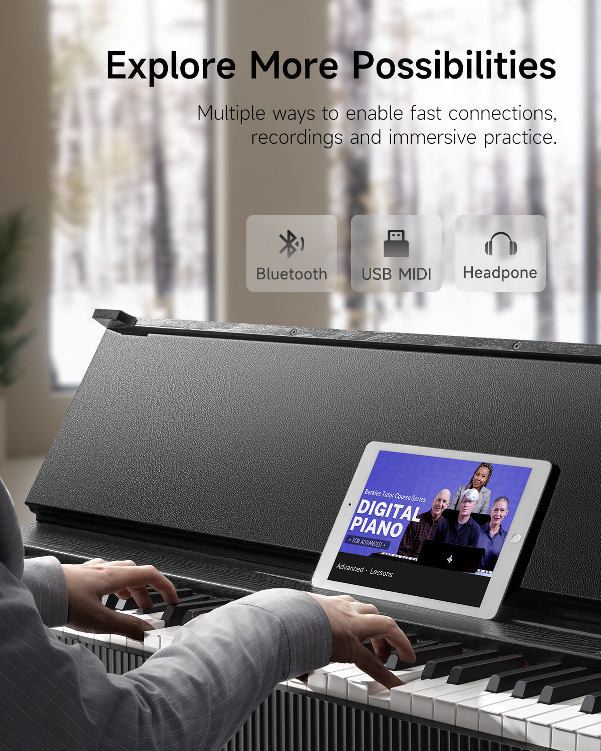 Donner OURA™ S300 Piano Digital Elegante