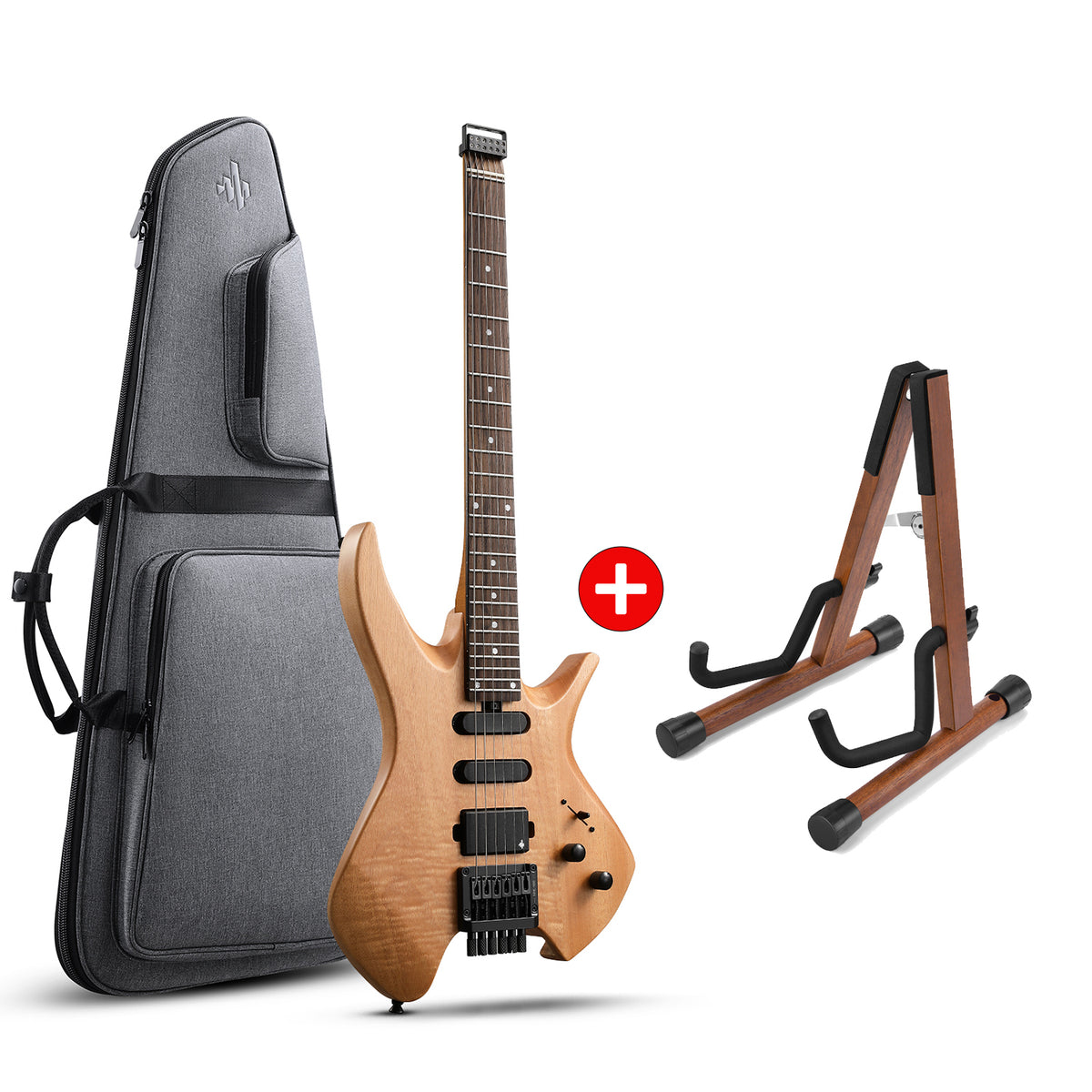Donner HLX-500 Guitarra eléctrica sin pala