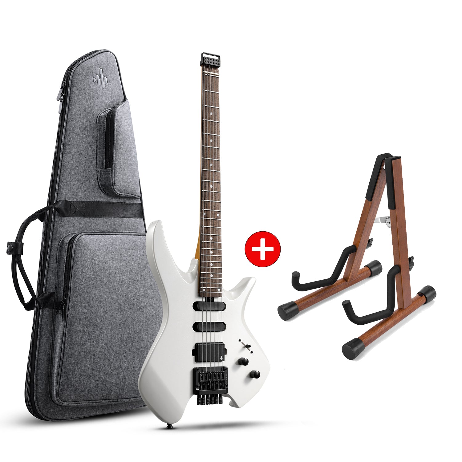 Donner HLX-500 Guitarra eléctrica sin pala