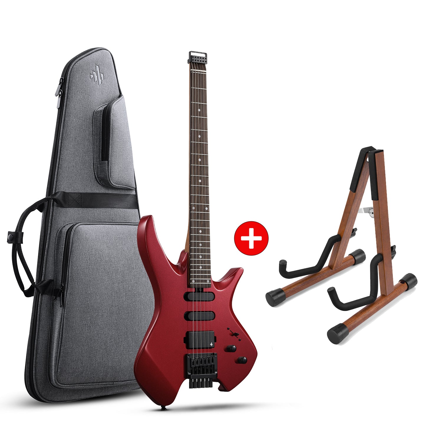 Donner HLX-500 Guitarra eléctrica sin pala