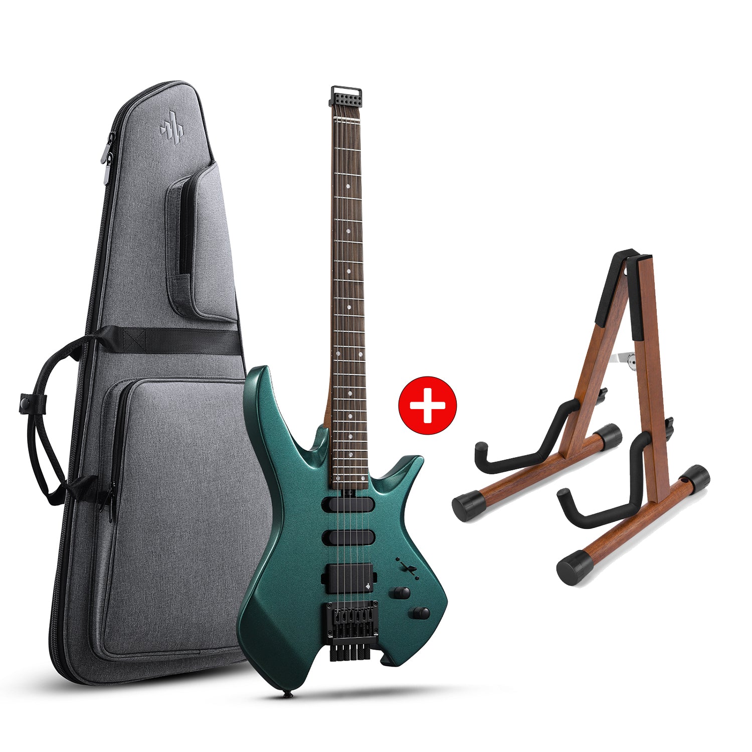 Donner HLX-500 Guitarra eléctrica sin pala