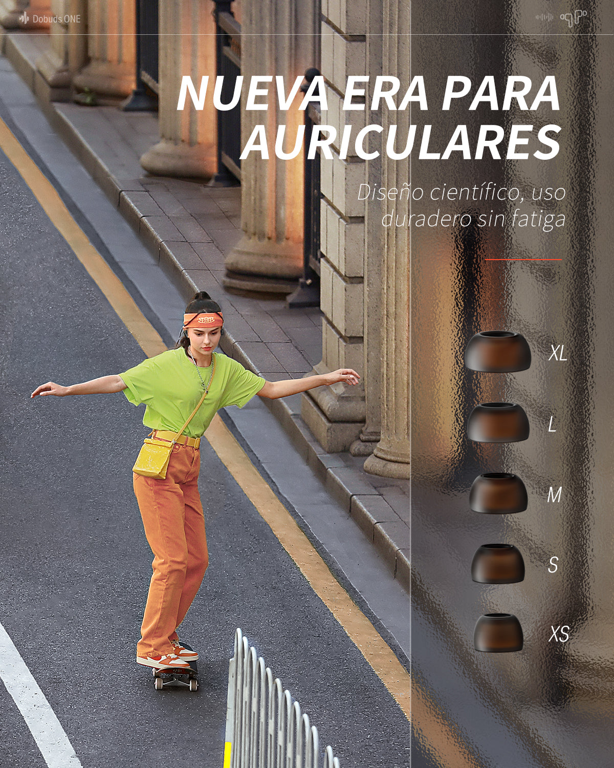 Donner Dobuds One Audífonos Wireless Estéreo con Cancelación de Ruido Activa ANC