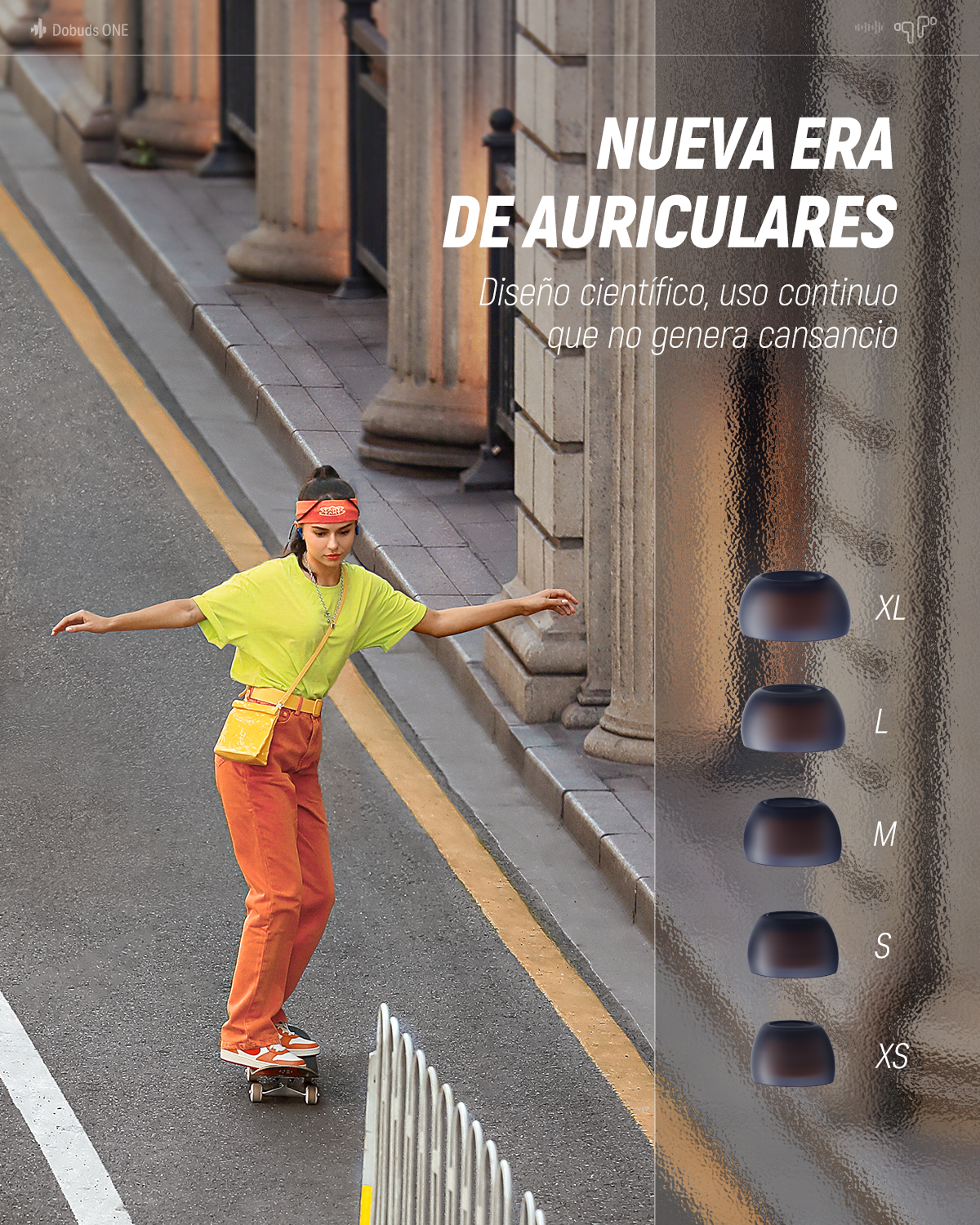 Donner Dobuds One Audífonos Wireless Estéreo con Cancelación de Ruido Activa ANC