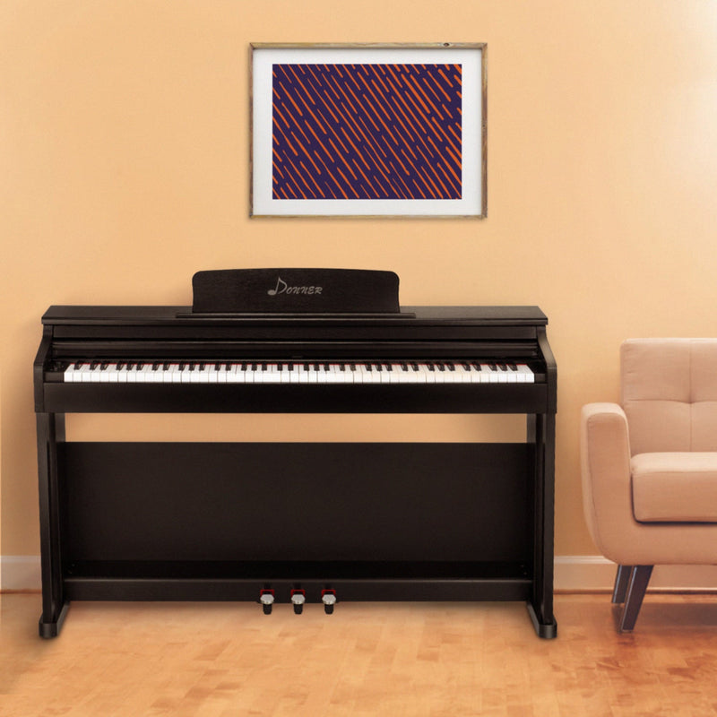 Donner DDP-100 Full-Weighted 88 Key Digital Piano Beginner Kit - Donnerdeal