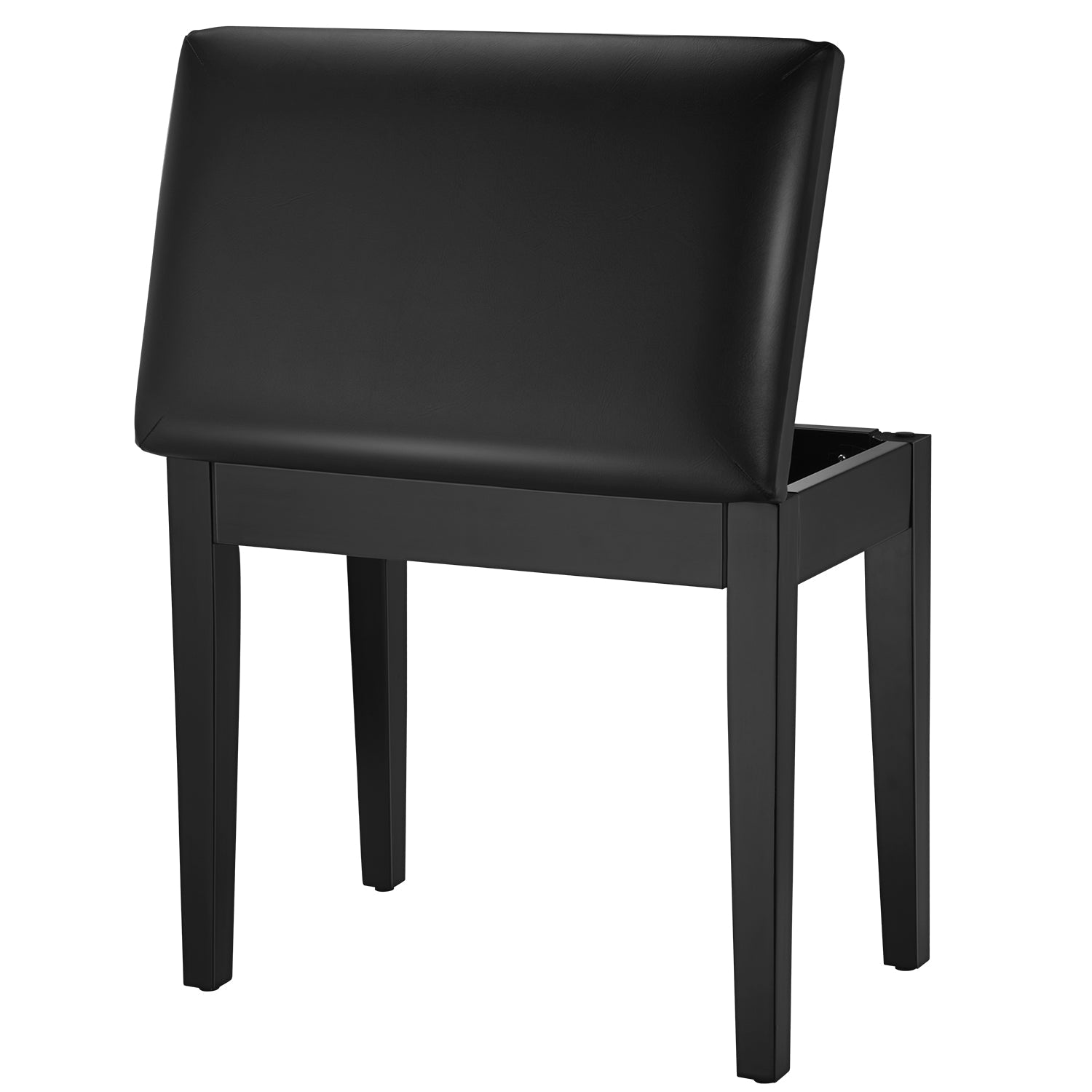 Donner Banco para piano de madera maciza con almacenaje Negro donner music mexico