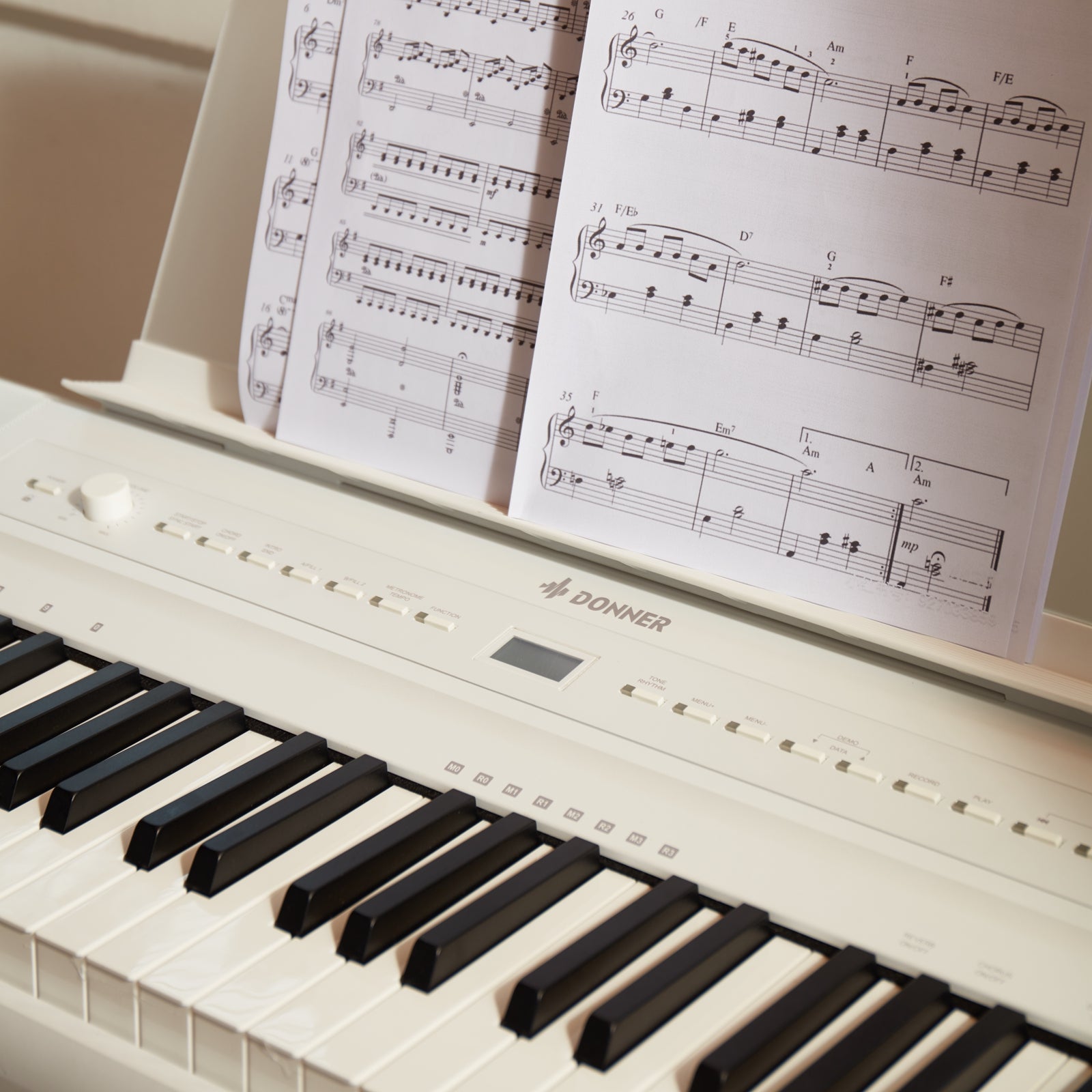 Donner SE-1 Piano Digital Portátil de 88 Teclas Pesadas con Stand